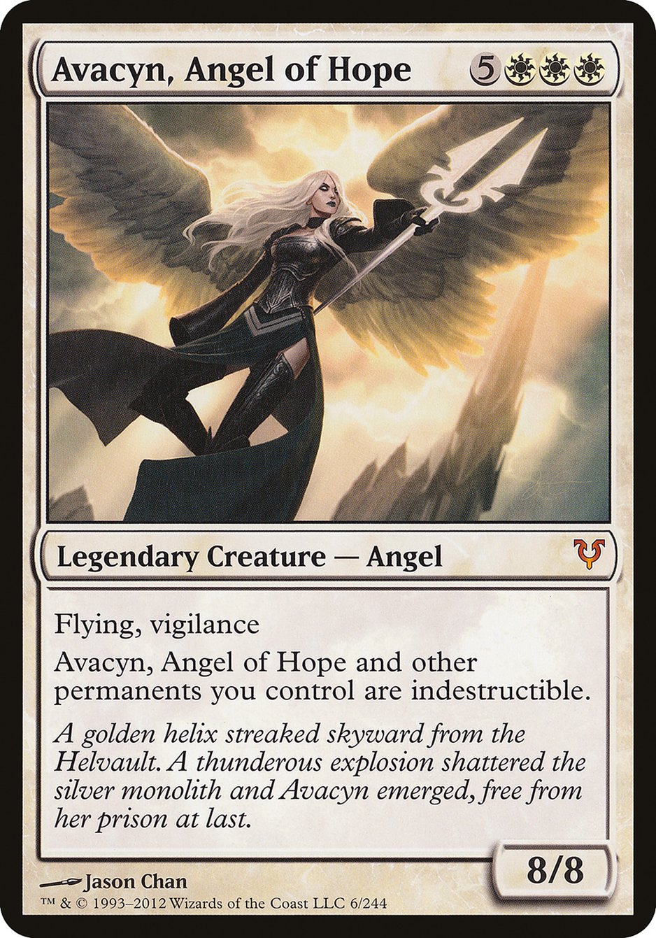 Avacyn, Angel of Hope (Oversized) [Open the Helvault] | Lots Moore NSW