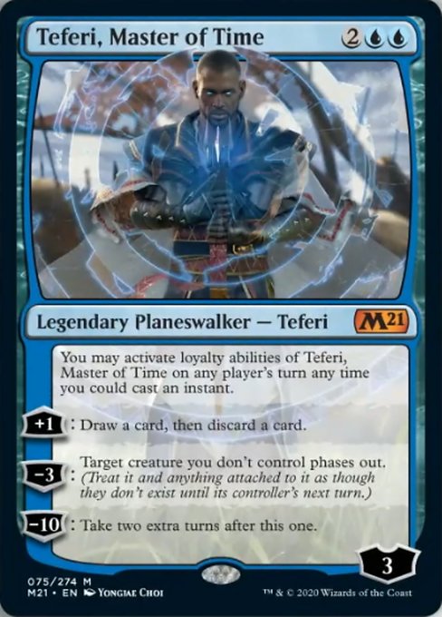 Teferi, Master of Time [Core Set 2021] | Lots Moore NSW