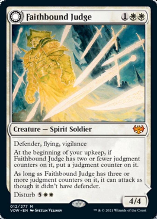 Faithbound Judge // Sinner's Judgment [Innistrad: Crimson Vow] | Lots Moore NSW