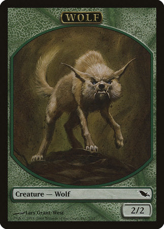 Wolf Token [Shadowmoor Tokens] | Lots Moore NSW