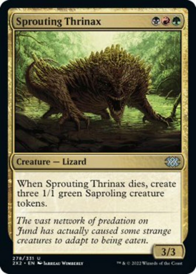 Sprouting Thrinax [Double Masters 2022] | Lots Moore NSW