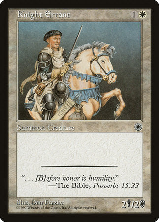 Knight Errant [Portal] | Lots Moore NSW