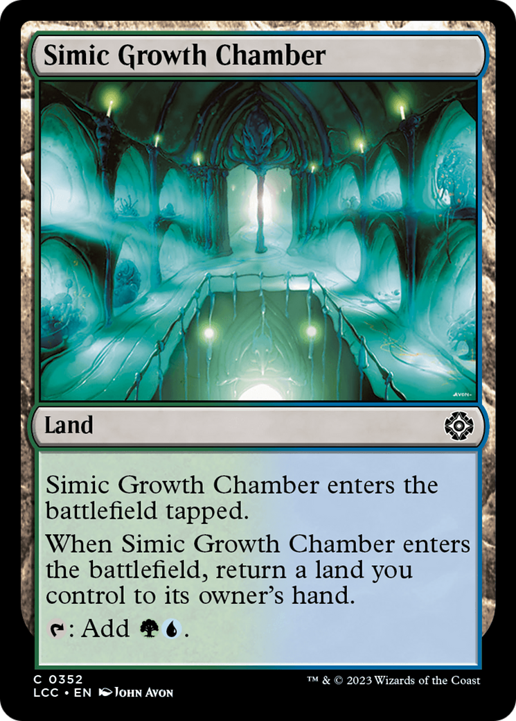 Simic Growth Chamber [The Lost Caverns of Ixalan Commander] | Lots Moore NSW