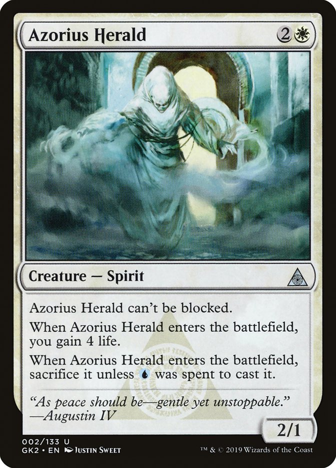 Azorius Herald [Ravnica Allegiance Guild Kit] | Lots Moore NSW