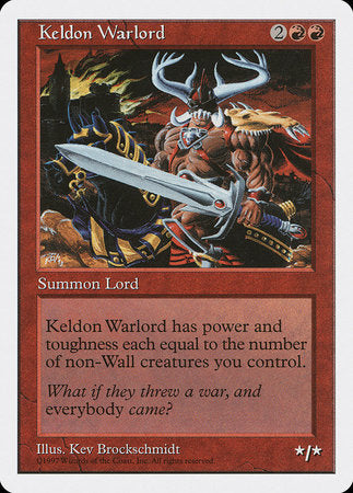Keldon Warlord [Fifth Edition] | Lots Moore NSW