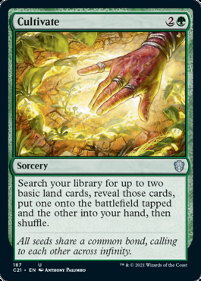 Cultivate [Commander 2021] | Lots Moore NSW