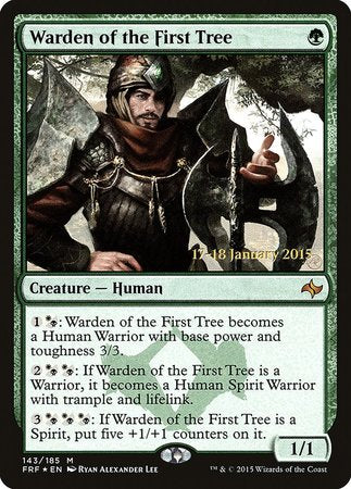 Warden of the First Tree [Fate Reforged Promos] | Lots Moore NSW