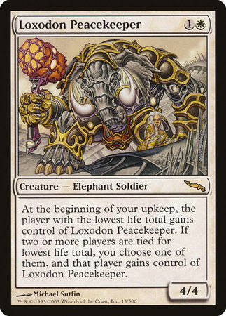 Loxodon Peacekeeper [Mirrodin] | Lots Moore NSW