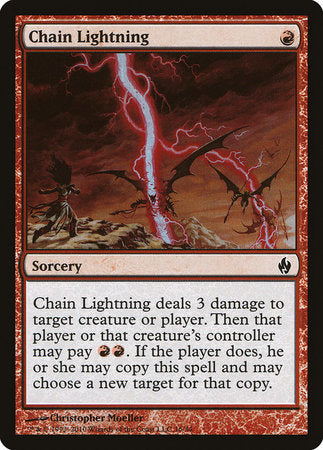 Chain Lightning [Premium Deck Series: Fire and Lightning] | Lots Moore NSW