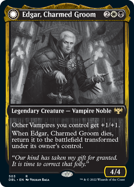 Edgar, Charmed Groom // Edgar Markov's Coffin [Innistrad: Double Feature] | Lots Moore NSW