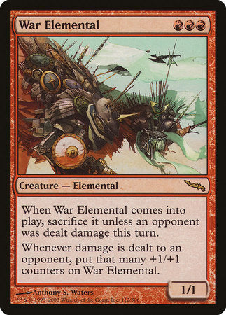 War Elemental [Mirrodin] | Lots Moore NSW