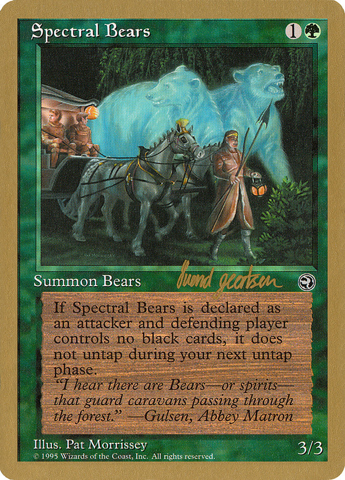 Spectral Bears (Svend Geertsen) [World Championship Decks 1997] | Lots Moore NSW
