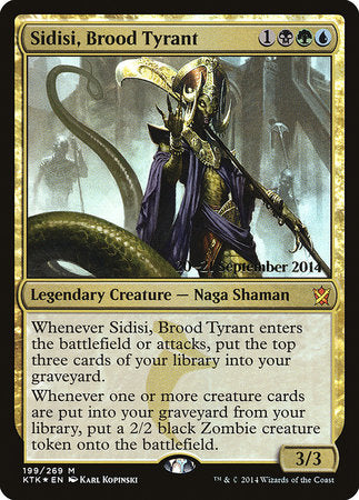 Sidisi, Brood Tyrant [Khans of Tarkir Promos] | Lots Moore NSW