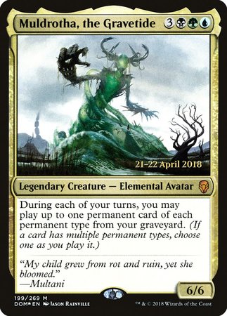 Muldrotha, the Gravetide [Dominaria Promos] | Lots Moore NSW