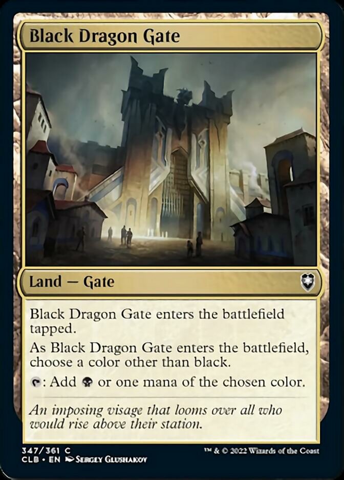 Black Dragon Gate [Commander Legends: Battle for Baldur's Gate] | Lots Moore NSW