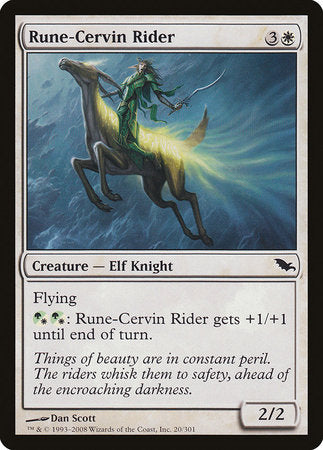 Rune-Cervin Rider [Shadowmoor] | Lots Moore NSW