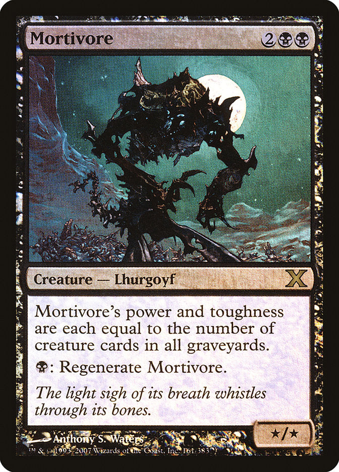 Mortivore (Premium Foil) [Tenth Edition] | Lots Moore NSW