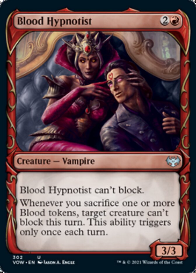 Blood Hypnotist (Showcase Fang Frame) [Innistrad: Crimson Vow] | Lots Moore NSW