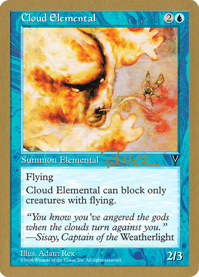 Cloud Elemental (Paul McCabe) [World Championship Decks 1997] | Lots Moore NSW