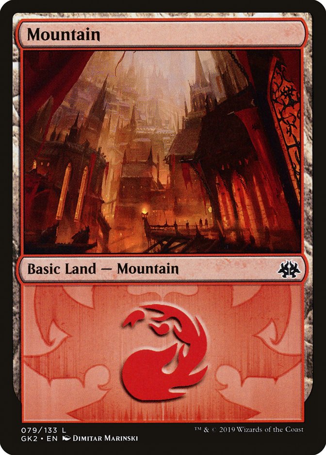 Mountain (79) [Ravnica Allegiance Guild Kit] | Lots Moore NSW