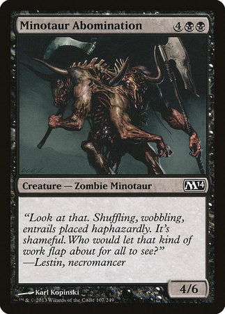 Minotaur Abomination [Magic 2014] | Lots Moore NSW