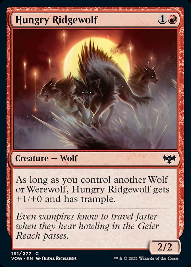 Hungry Ridgewolf [Innistrad: Crimson Vow] | Lots Moore NSW