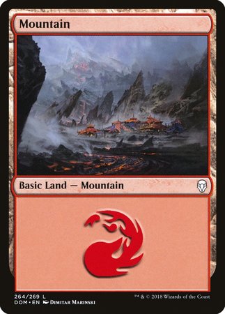 Mountain (264) [Dominaria] | Lots Moore NSW