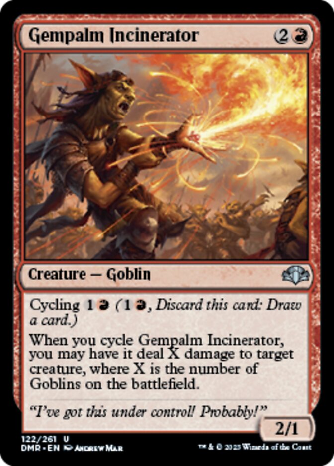 Gempalm Incinerator [Dominaria Remastered] | Lots Moore NSW
