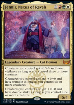 Jetmir, Nexus of Revels (Promo Pack) [Streets of New Capenna Promos] | Lots Moore NSW