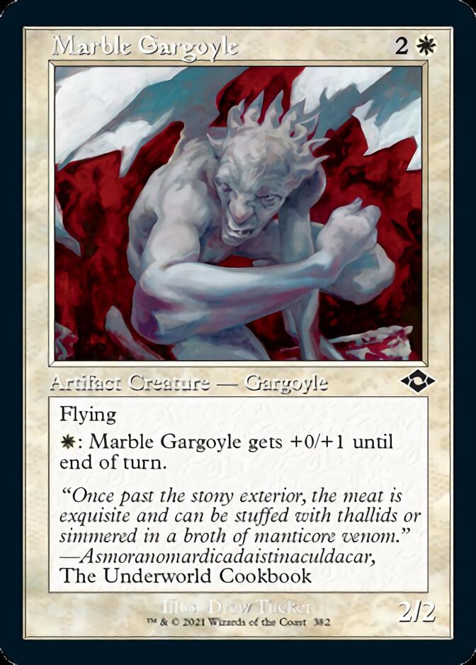 Marble Gargoyle (Retro Foil Etched) [Modern Horizons 2] | Lots Moore NSW