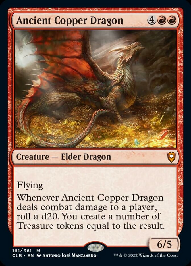 Ancient Copper Dragon [Commander Legends: Battle for Baldur's Gate] | Lots Moore NSW