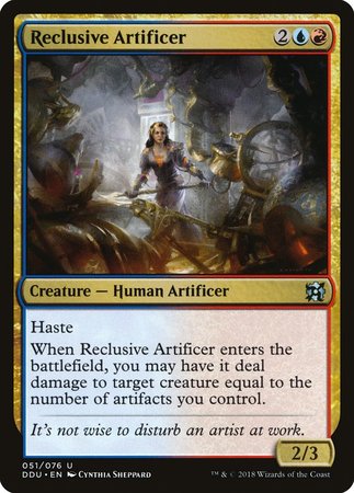 Reclusive Artificer [Duel Decks: Elves vs. Inventors] | Lots Moore NSW