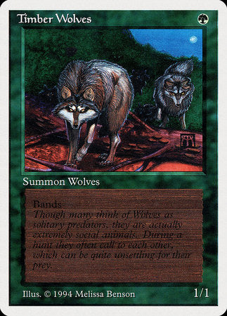 Timber Wolves [Summer Magic / Edgar] | Lots Moore NSW