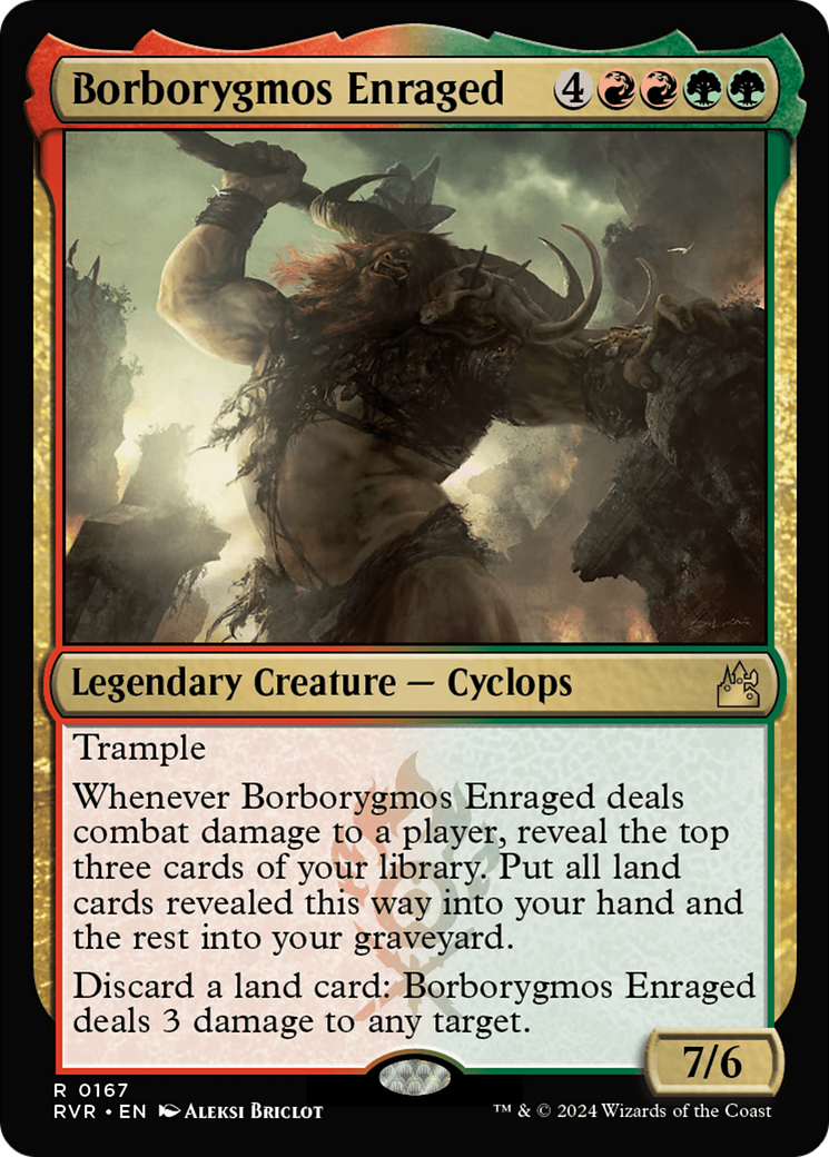 Borborygmos Enraged [Ravnica Remastered] | Lots Moore NSW