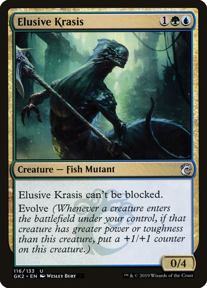 Elusive Krasis [Ravnica Allegiance Guild Kit] | Lots Moore NSW