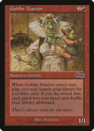 Goblin Matron [Urza's Saga] | Lots Moore NSW