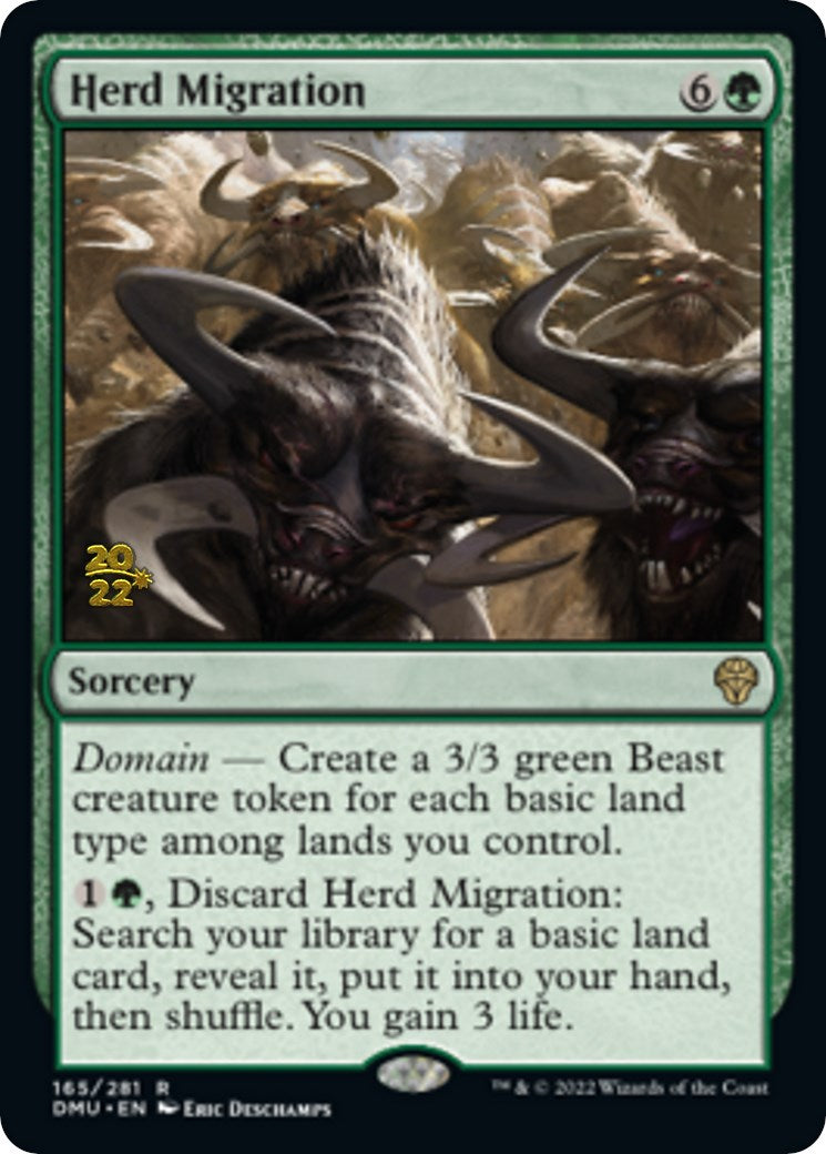 Herd Migration [Dominaria United Prerelease Promos] | Lots Moore NSW