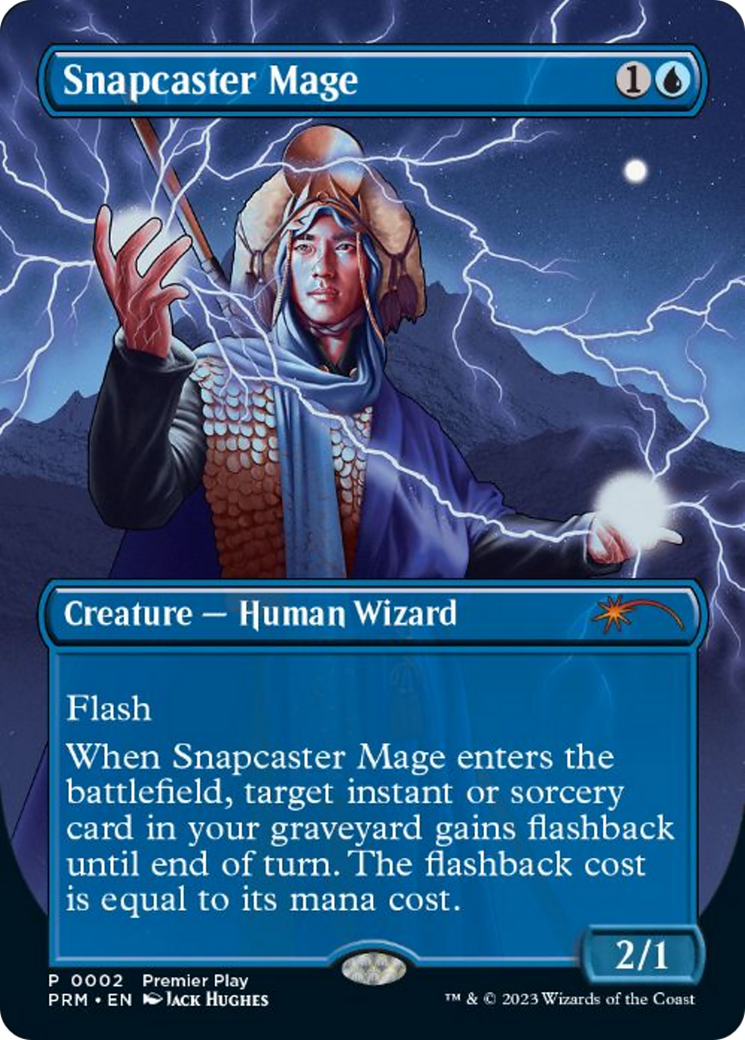 Snapcaster Mage (Borderless Alternate Art) [Regional Championship Qualifiers 2023] | Lots Moore NSW