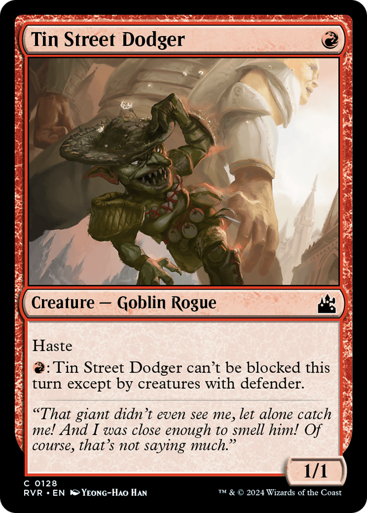 Tin Street Dodger [Ravnica Remastered] | Lots Moore NSW