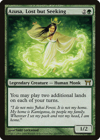 Azusa, Lost but Seeking [Champions of Kamigawa] | Lots Moore NSW