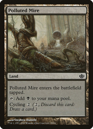 Polluted Mire [Duel Decks: Garruk vs. Liliana] | Lots Moore NSW