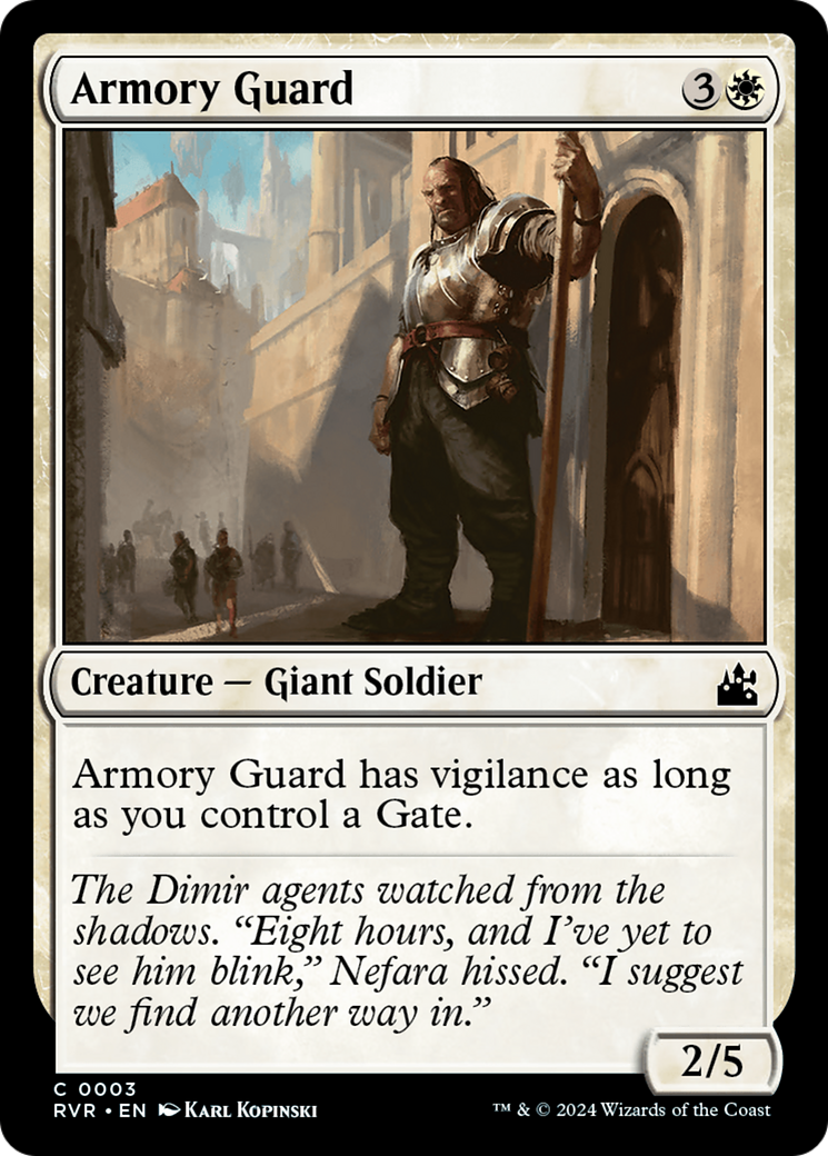 Armory Guard [Ravnica Remastered] | Lots Moore NSW