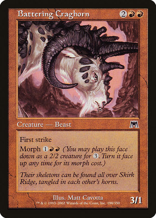 Battering Craghorn [Onslaught] | Lots Moore NSW