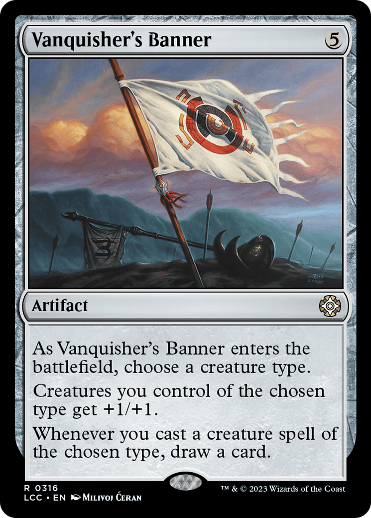 Vanquisher's Banner [The Lost Caverns of Ixalan Commander] | Lots Moore NSW