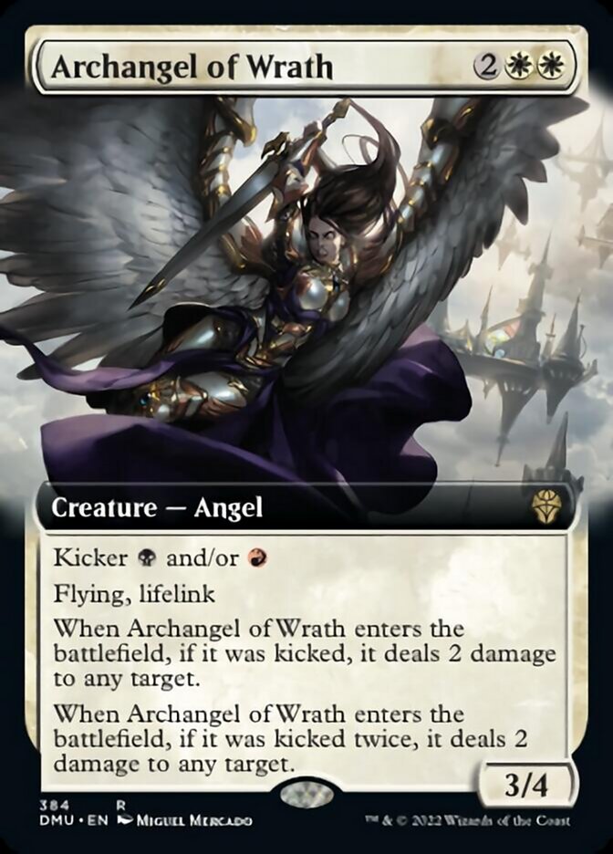 Archangel of Wrath (Extended Art) [Dominaria United] | Lots Moore NSW