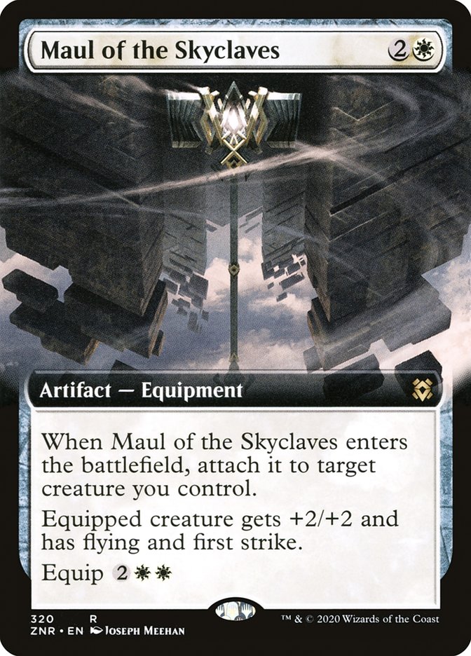 Maul of the Skyclaves (Extended Art) [Zendikar Rising] | Lots Moore NSW