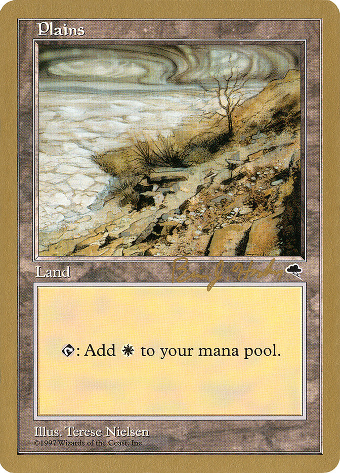 Plains (bh332) (Brian Hacker) [World Championship Decks 1998] | Lots Moore NSW
