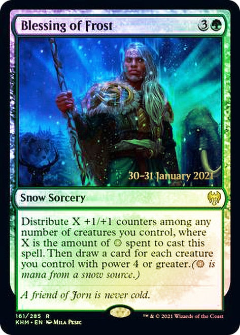 Blessing of Frost  [Kaldheim Prerelease Promos] | Lots Moore NSW