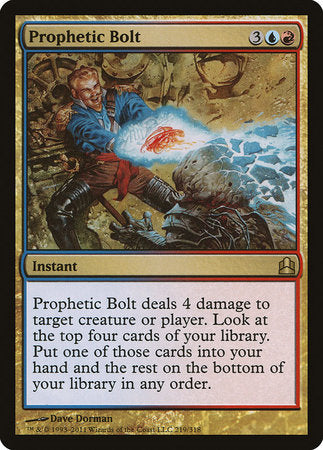 Prophetic Bolt [Commander 2011] | Lots Moore NSW