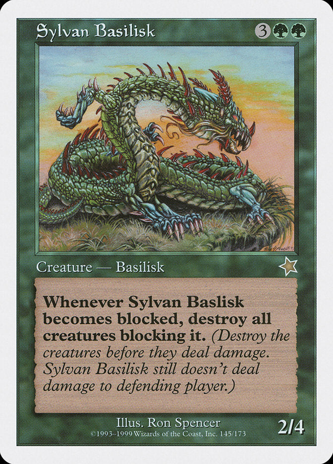 Sylvan Basilisk [Starter 1999] | Lots Moore NSW